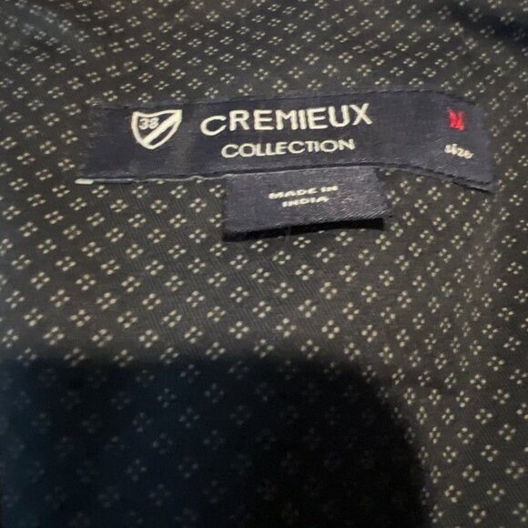 Mens Cremieux Bond Street Collection Dark Grey Houndstooth Vest M Wool Blend - Picture 5 of 8